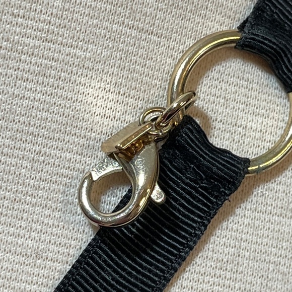 Banana Republic Necklace 9" Statement Rhinestone Preppy Modern Resort Holiday - Picture 8 of 11